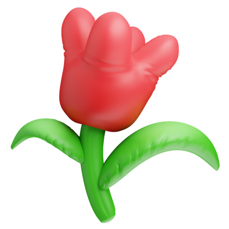 Flor  3D Icon