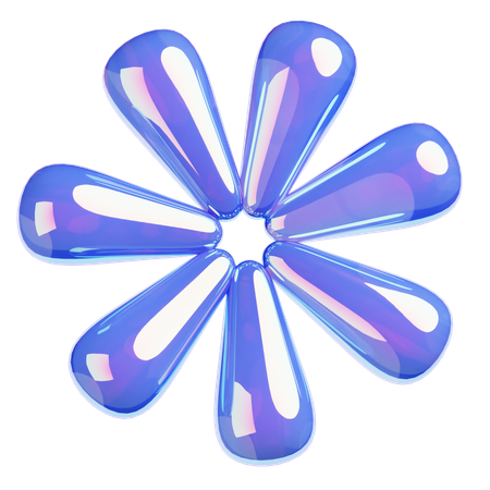 Flor  3D Icon