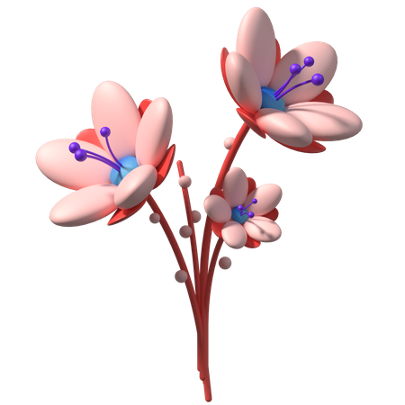 Flor  3D Illustration