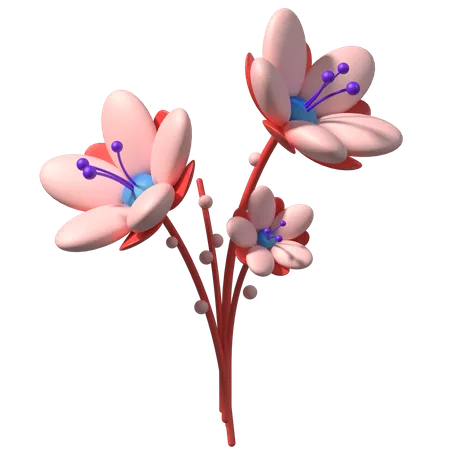 Flor  3D Illustration