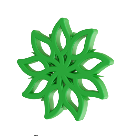 Flor  3D Icon