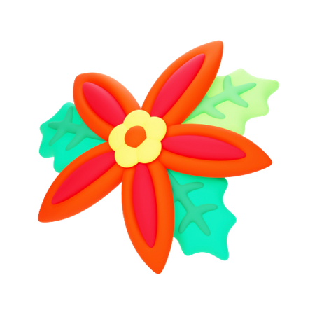 Flor  3D Icon