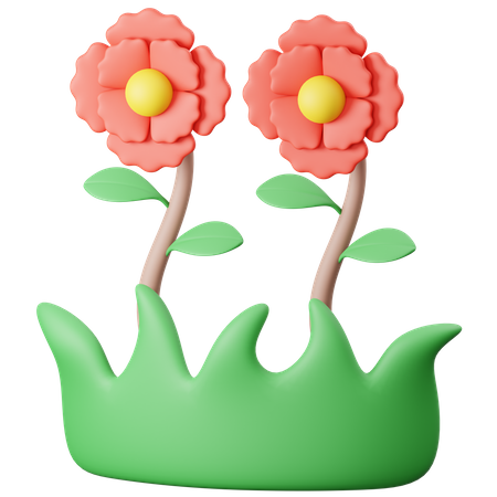 Flor  3D Icon