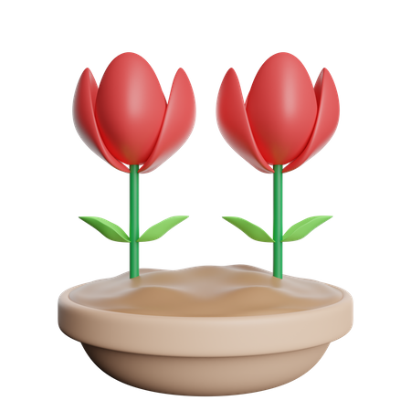 Flor  3D Icon