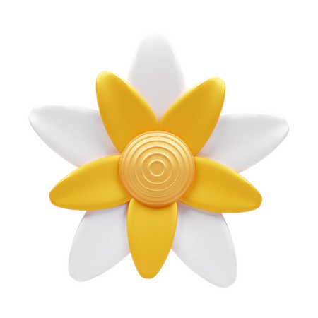 Flor  3D Icon