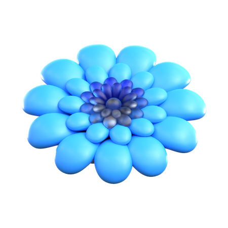 Flor abstracta  3D Icon