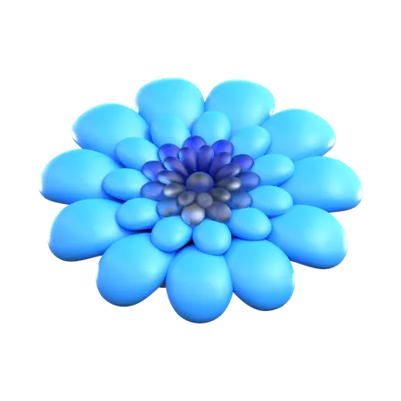 Flor abstrata  3D Icon