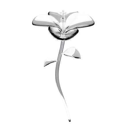 Flor Hibiscus  3D Icon