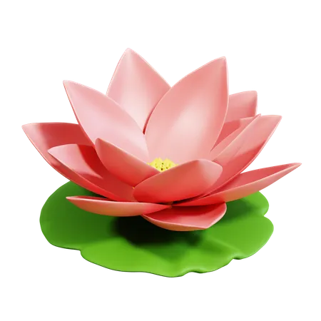 Flor de Lotus  3D Icon