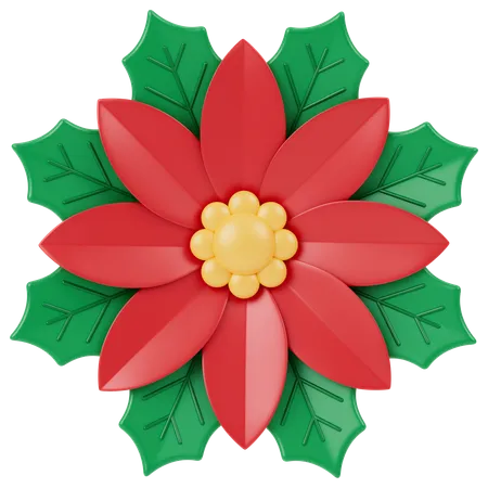 Flor de muérdago  3D Icon