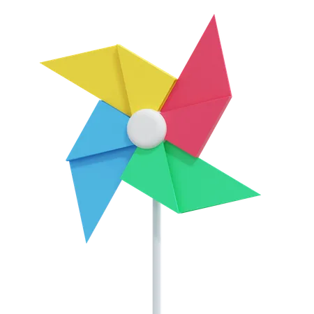 Flor de papel  3D Icon