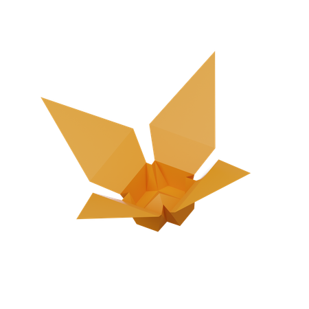 Flor de papel  3D Icon