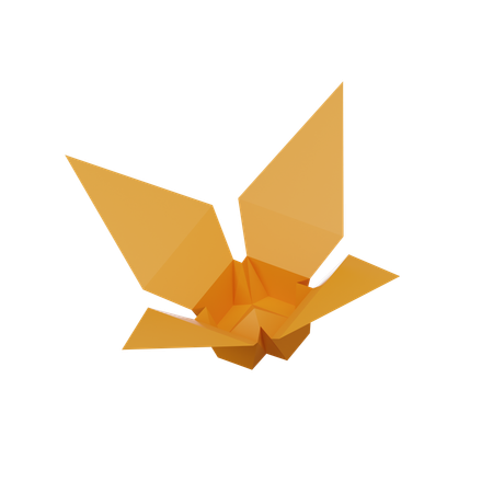 Flor de papel  3D Icon
