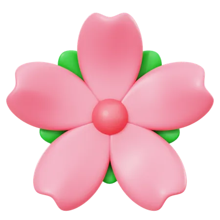 Flor de sakura  3D Icon