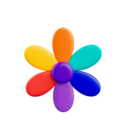 Flor do orgulho  3D Icon