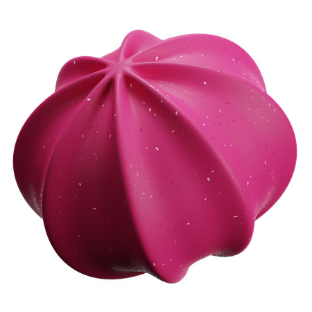 Forma abstrata de flor  3D Icon