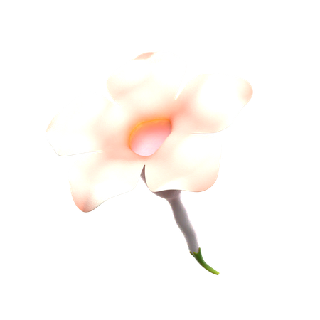 Flor natural  3D Icon