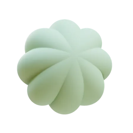 Nuvem de flores  3D Icon