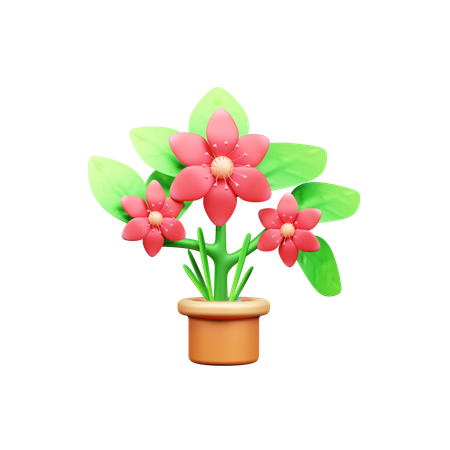 Planta de flor  3D Icon