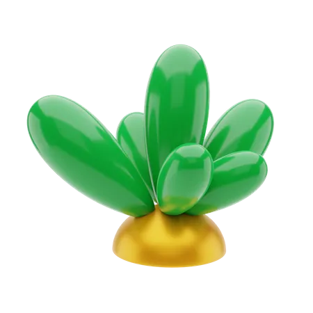 Planta de flor  3D Illustration