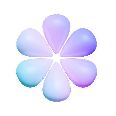 Forma de flora  3D Icon