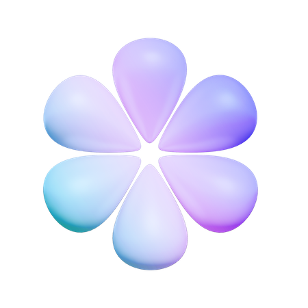Flora Shape  3D Icon