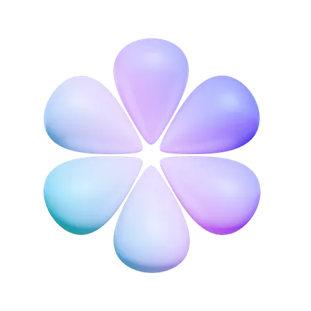 Flora Shape  3D Icon