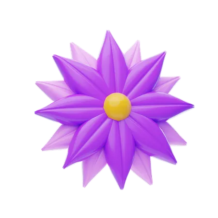 Floral  3D Icon