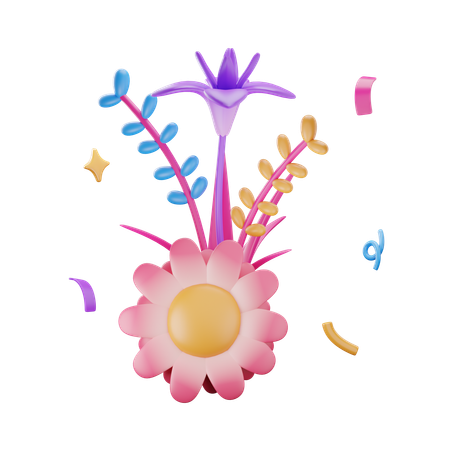 Floral Arrangements  3D Icon