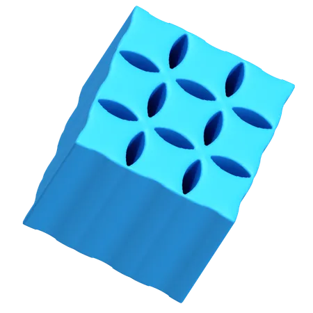 Floral Pattern  3D Icon