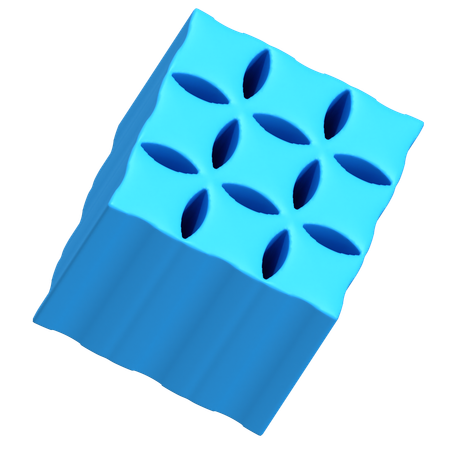 Floral Pattern  3D Icon