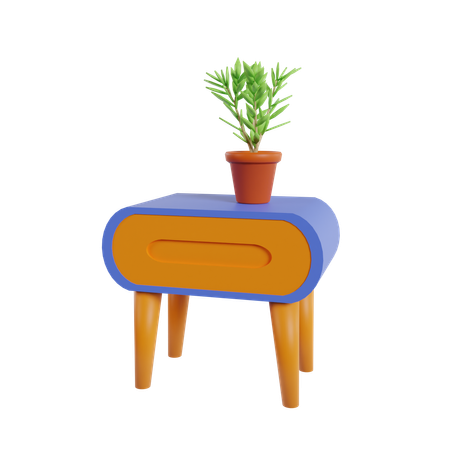 Mesa florero  3D Icon