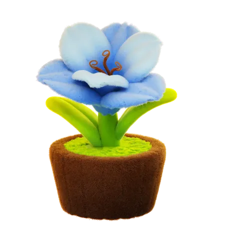 Flores de gladiolo  3D Icon