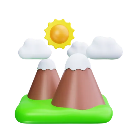 Floresta  3D Icon