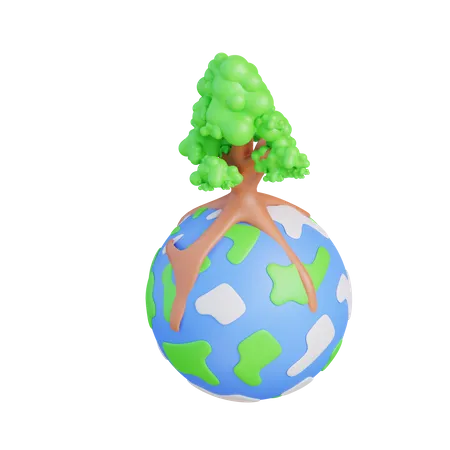 Floresta  3D Icon