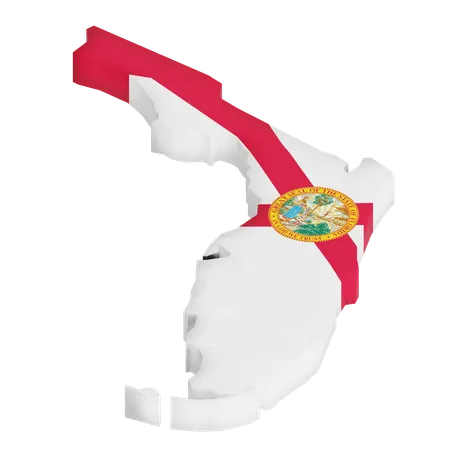 Florida  3D Icon