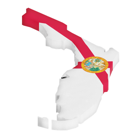 Florida  3D Icon