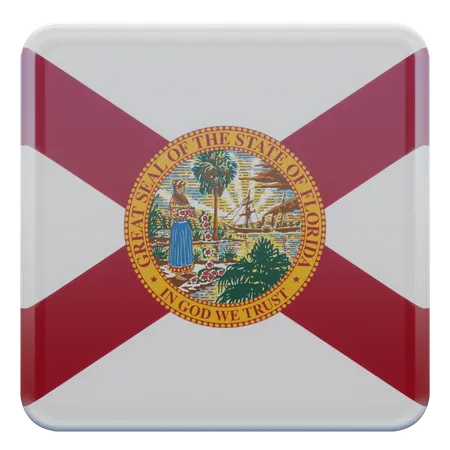 Florida-Flagge  3D Flag