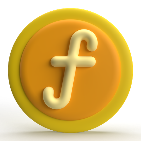 Florin  3D Icon