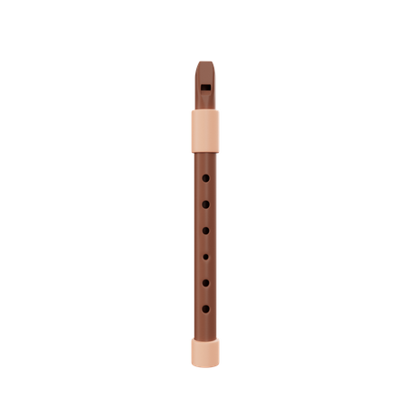 Flöte  3D Icon
