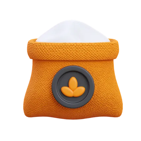 Flour  3D Icon