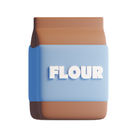 Flour  3D Icon