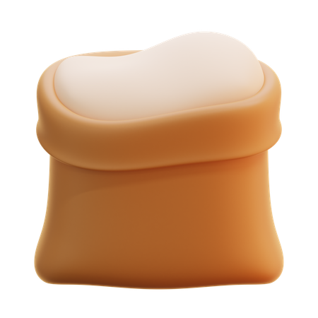 Flour Bag  3D Icon