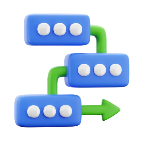 Step By Step For Solution Diagram Workflow With Way Out Result Arrow For Psychology Therapy Mental Illness Therapy 3 D Icon Illustration Render Design 3D Icon