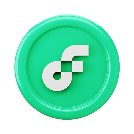 Flow FLOW Coin  3D Icon