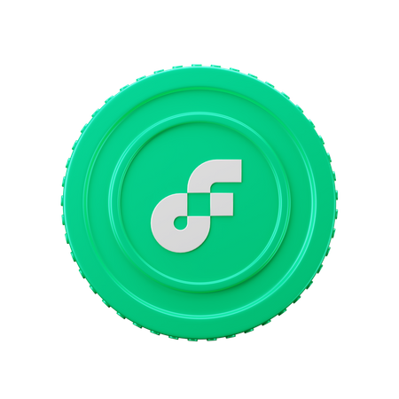 Flow Coin  3D Icon