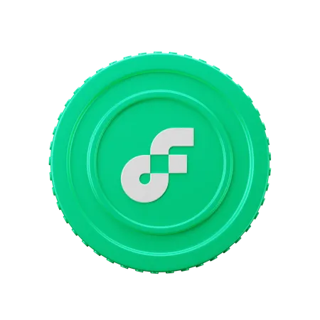 Flow Coin  3D Icon