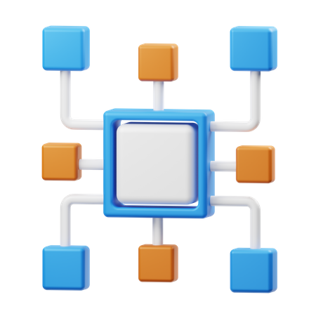 Flow Structure  3D Icon