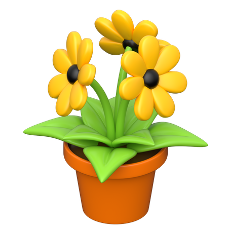 花  3D Icon