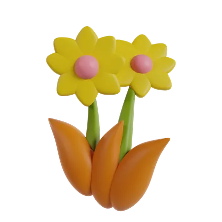 Flower  3D Icon